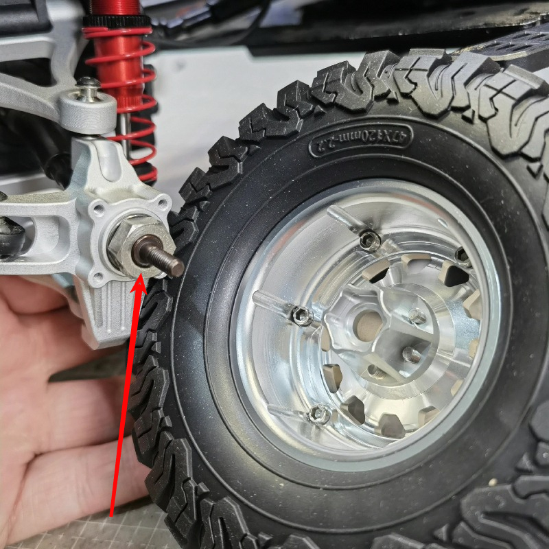 Ram 1500 Rc Hobby - Adattatore per Mozzo Ruota Rinforzato per