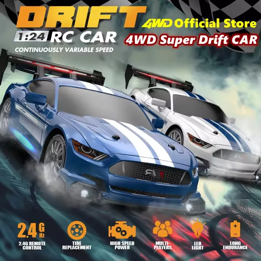 Rc Hobby Grade Drift Car - Auto RC Drift Telecomandata GTRPRO AE86PRO