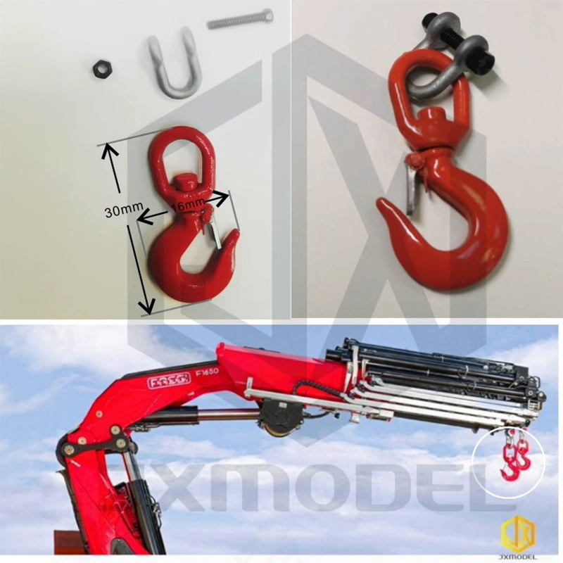 Rc Excavator Hydraulic - Gancio per gru per camion JXmodel