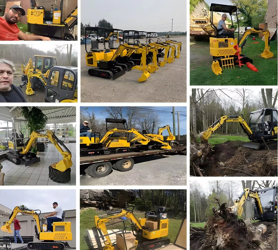Rc Excavator Hydraulic - Mini Escavatore Personalizzato da 0,8 Tonnellate,