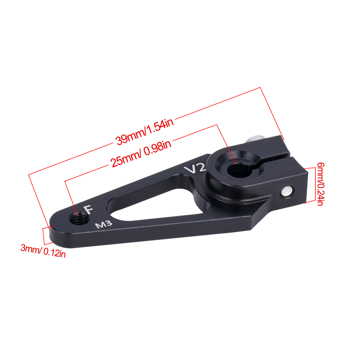 Braccio Servo in Alluminio 707 - Rc Hobby Factory recensione e prezzo