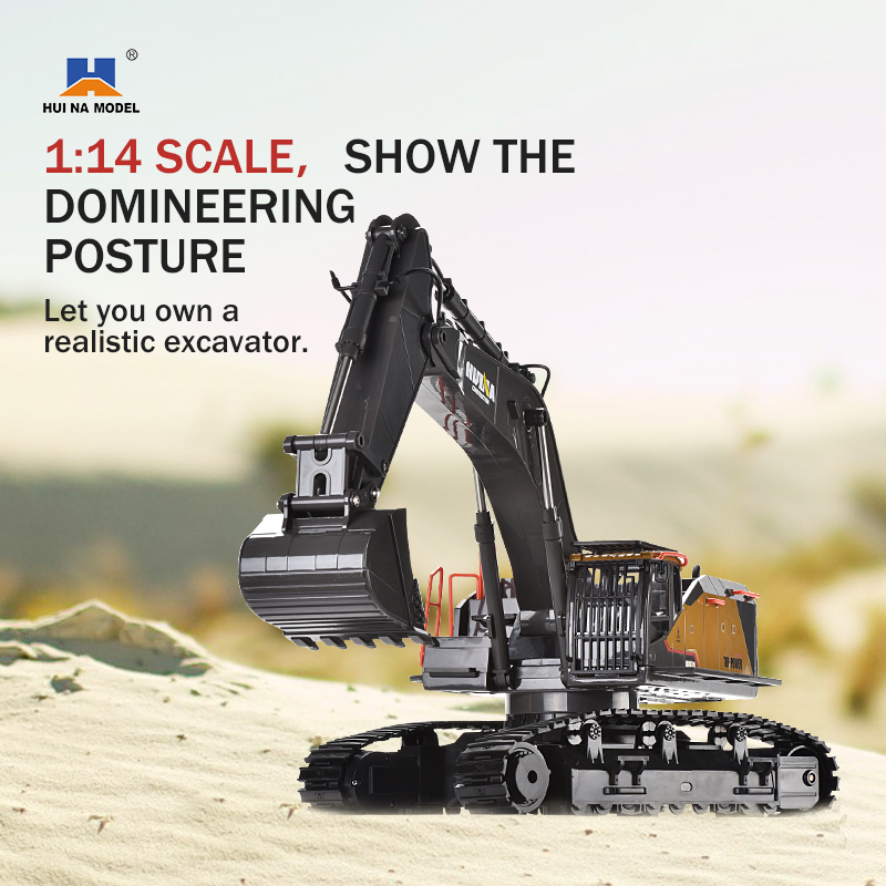 HUINA 1592 Camion Escavatore i - Rc Excavator Hydraulic recensione e prezzo