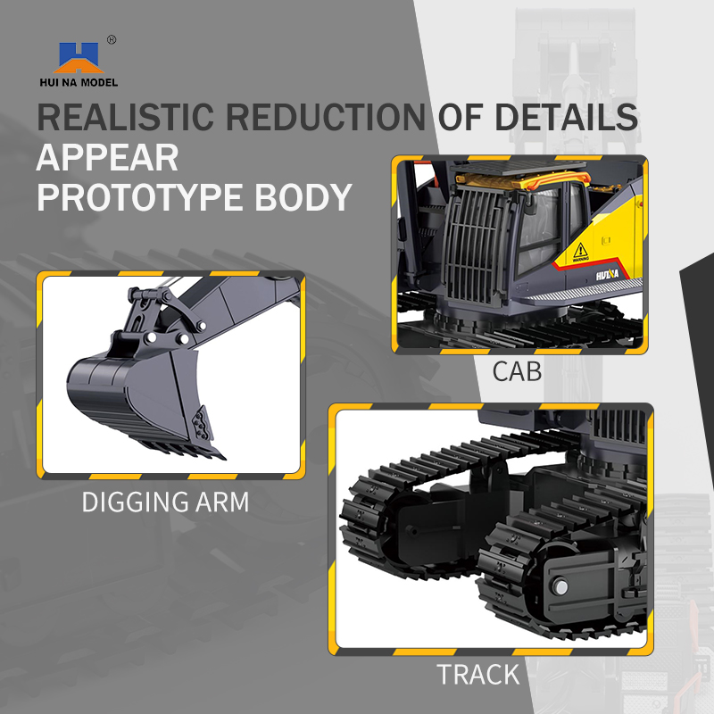 HUINA 1592 Camion Escavatore i - Rc Excavator Hydraulic recensione e prezzo