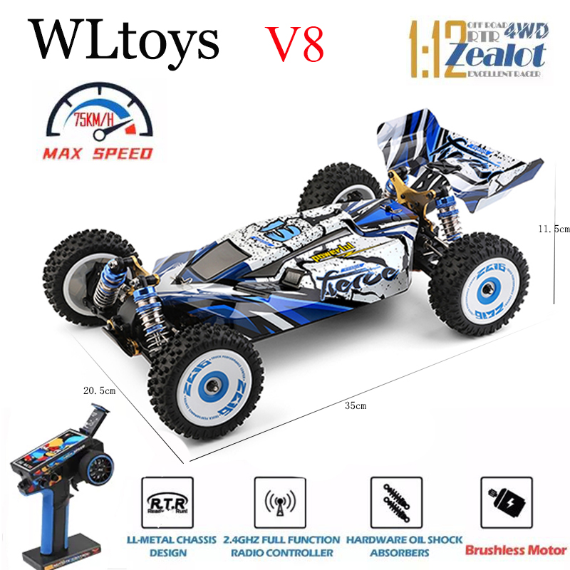 WLtoys 124017 124007   75KM/H  - Rc Hobby Grade Drift Car recensione e prezzo