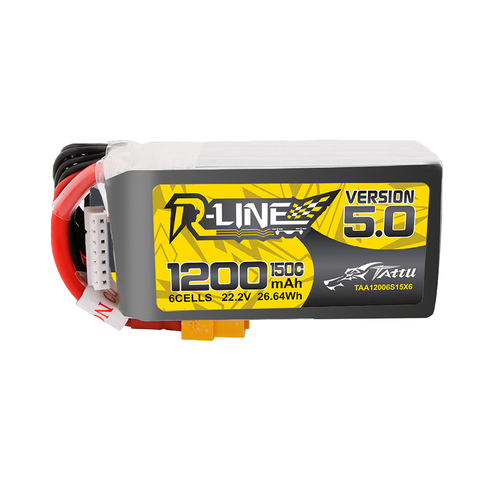 TATTU R-LINE 5.0 22.2V 1200mAh - Rc Hobby Line recensione e prezzo