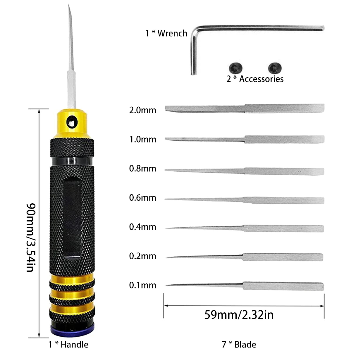 Scalpello Modello con Lame per - Rc Hobby Line recensione e prezzo