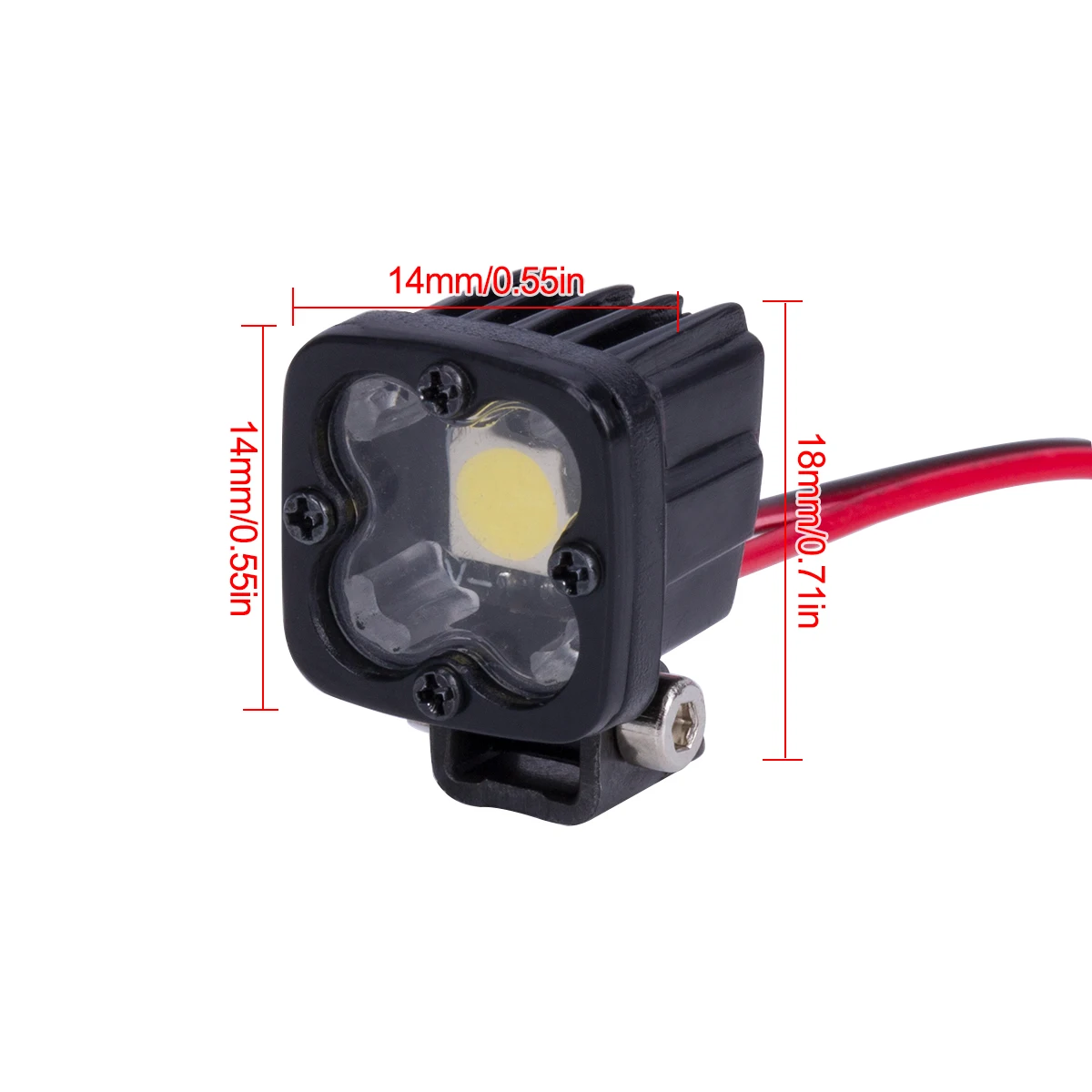 RC Auto Quadrato Luminoso LED  - Rc Hobby Factory recensione e prezzo
