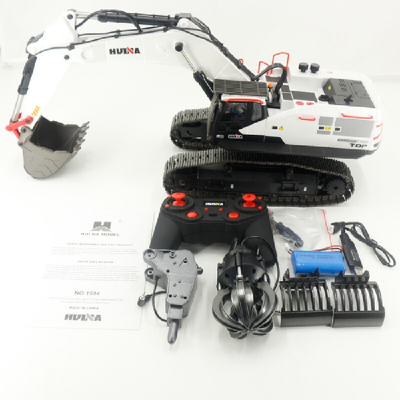 Huiner 1594 Escavatore RC in L - Rc Excavator Hydraulic recensione e prezzo