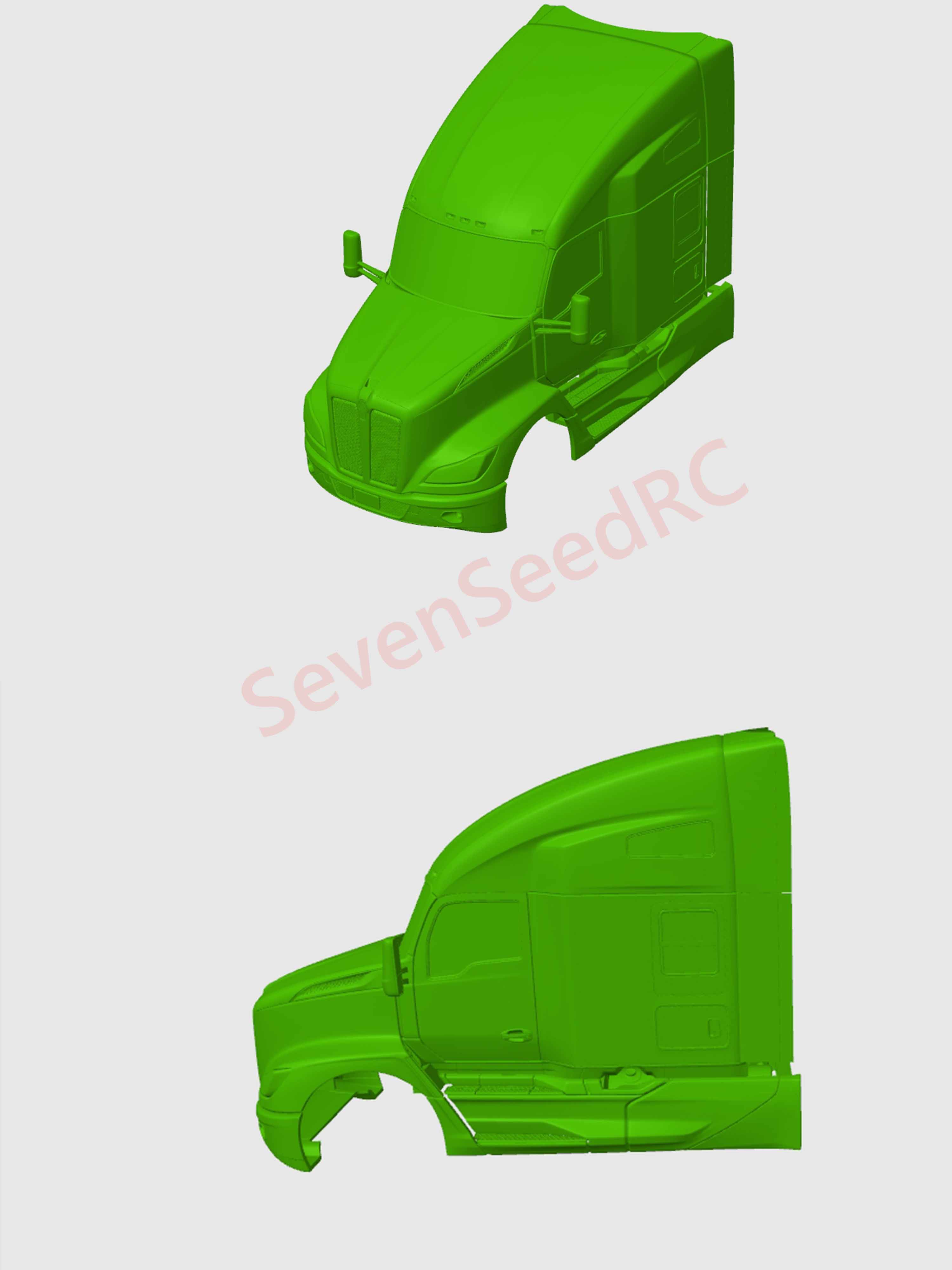 Camion stampato in 3D KENWORTH - Rc Excavator Hydraulic recensione e prezzo